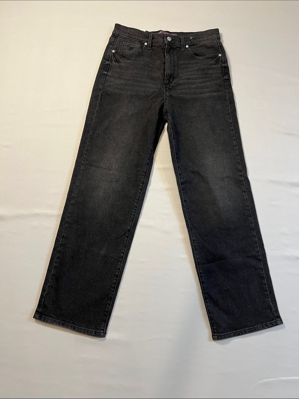 Gloria Vanderbilt Straight Leg Black Women's Jeans Size 8
